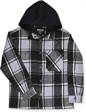 Boys Sherpa Lined Jackets and Shackets for Kids - Stylish and Warm Outerwear for Boys All-Weather Adventures