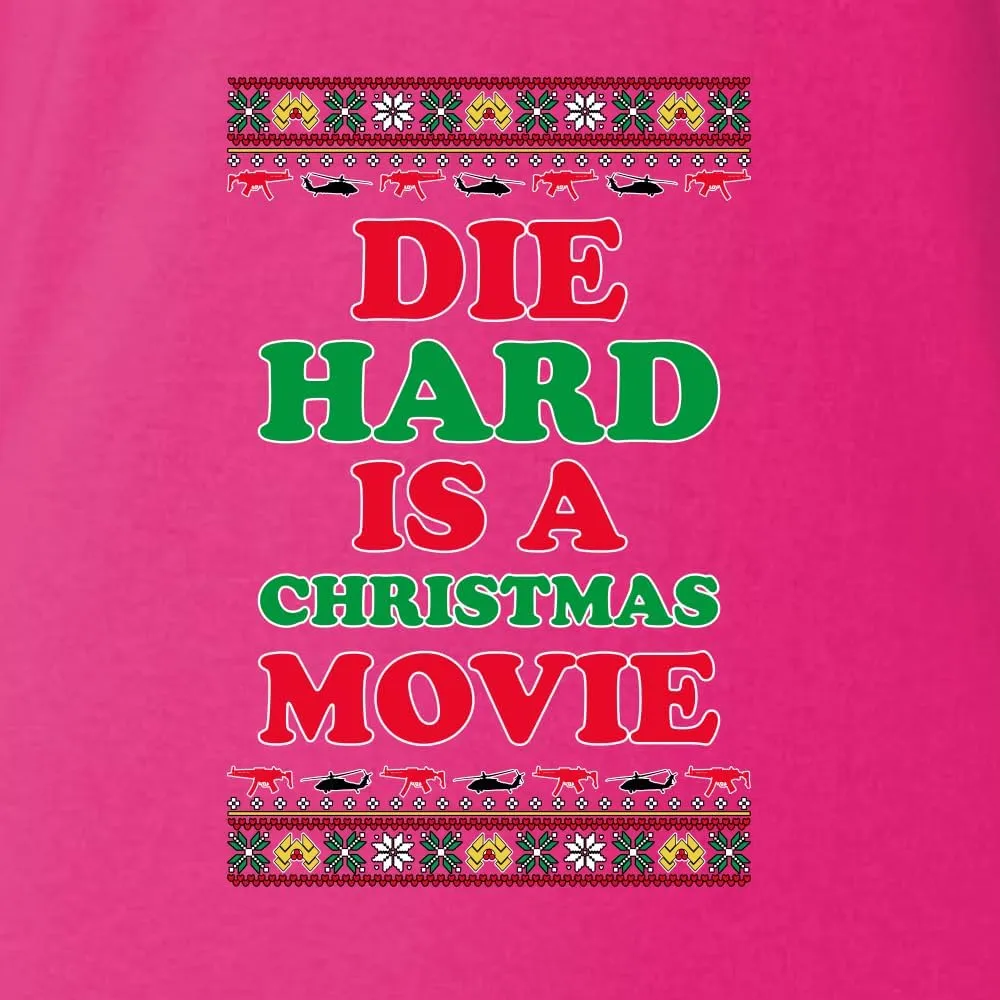 Die Hard is a Christmas Movie Classic McClane Nakatomi Ugly Christmas Womens Graphic T-Shirt