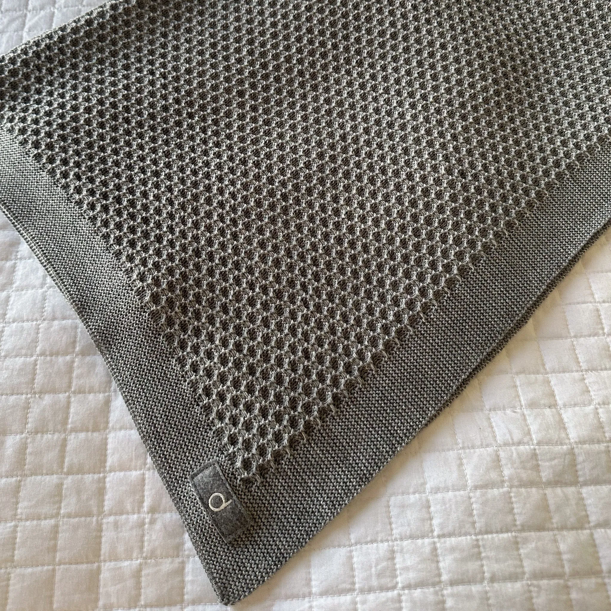 Disana Baby Honeycomb Blanket, Knitted Wool