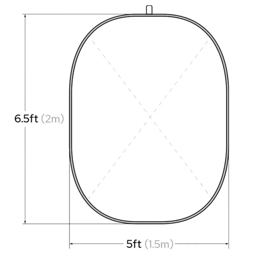 Godox 150x200cm Chocolate Brown Collapsible Background