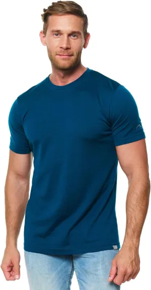 Merino.tech Merino Wool T-Shirt Mens - 100% Merino Wool Undershirt Lightweight Base Layer