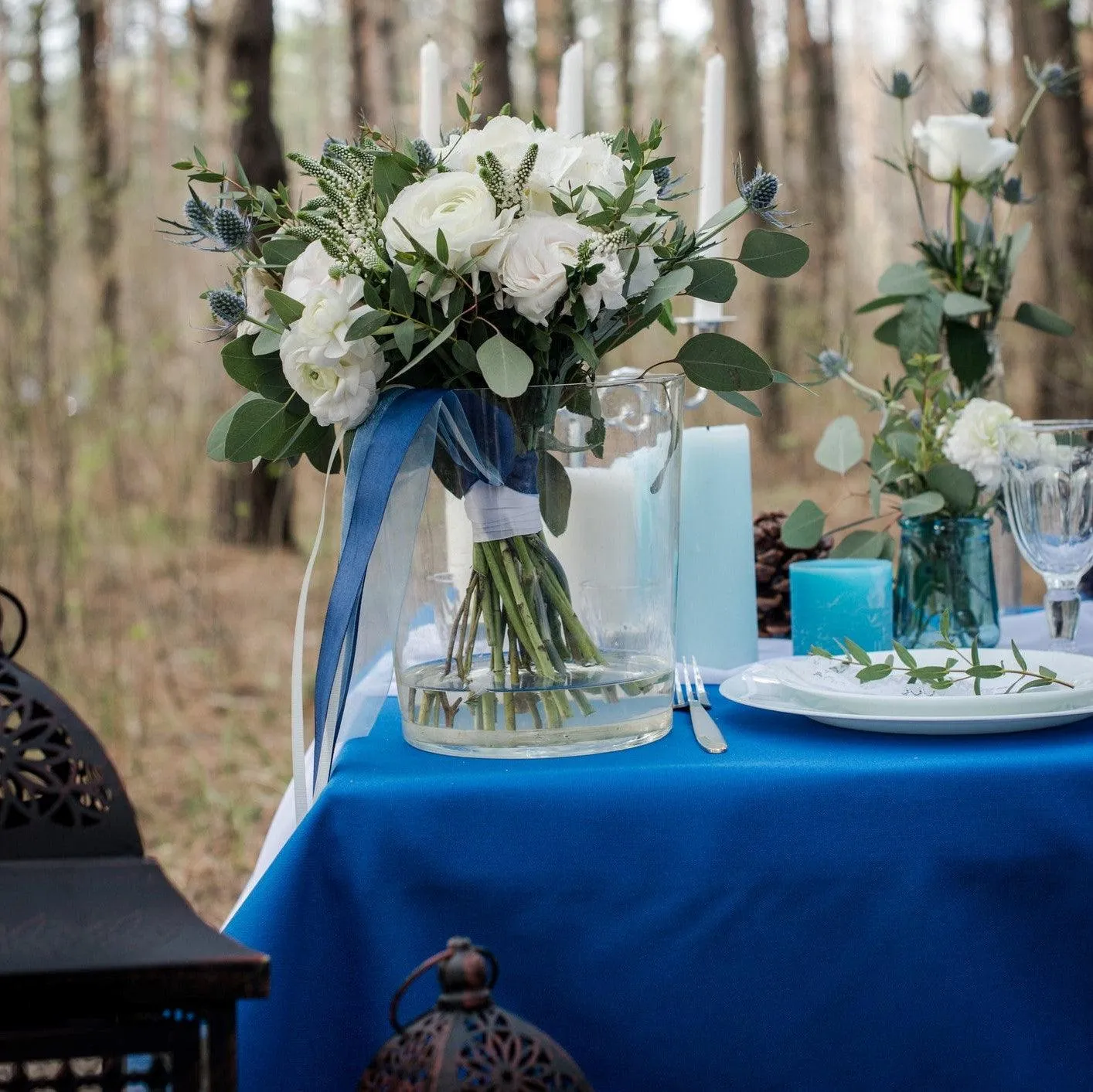 Poly Premier Square Tablecloth