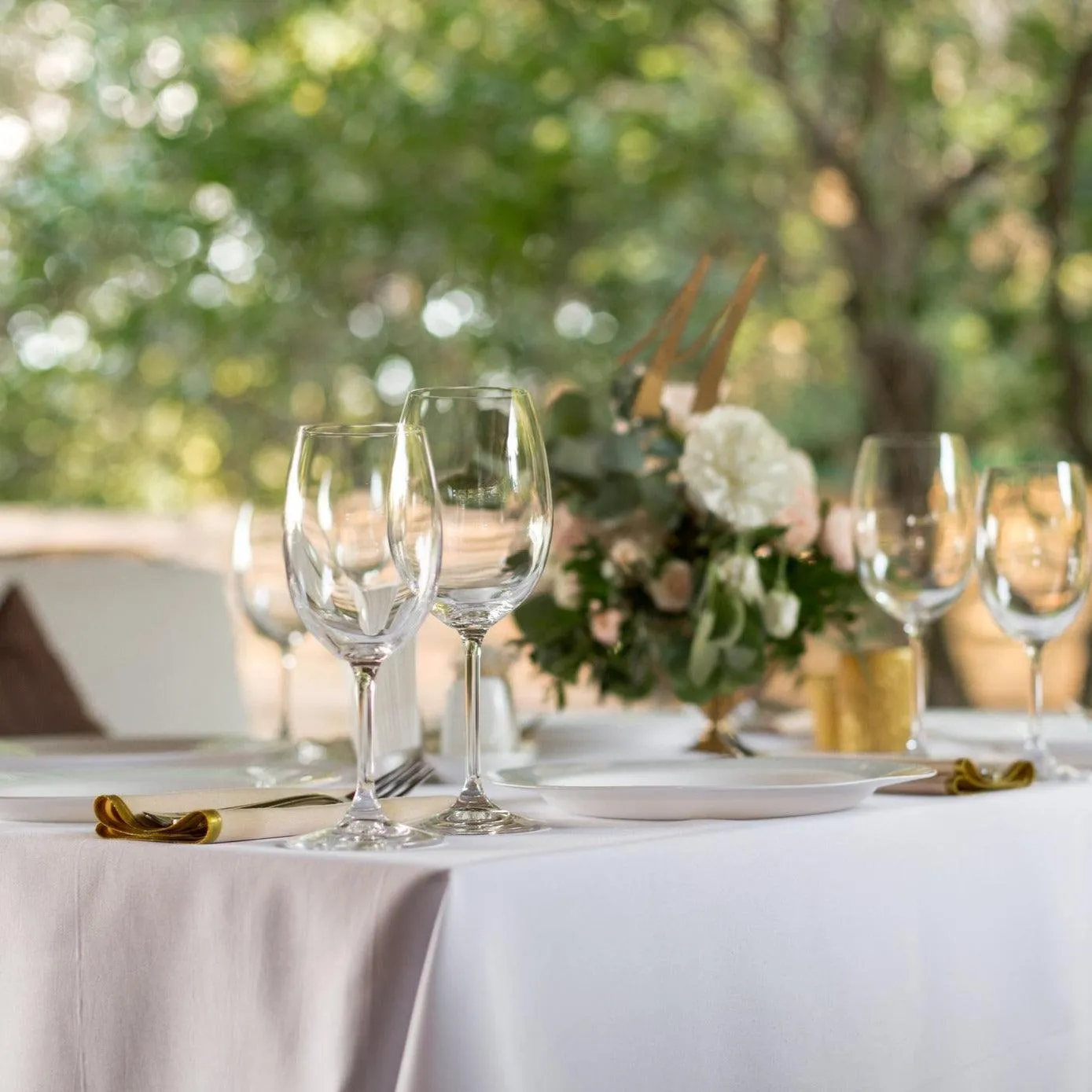 Poly Premier Square Tablecloth