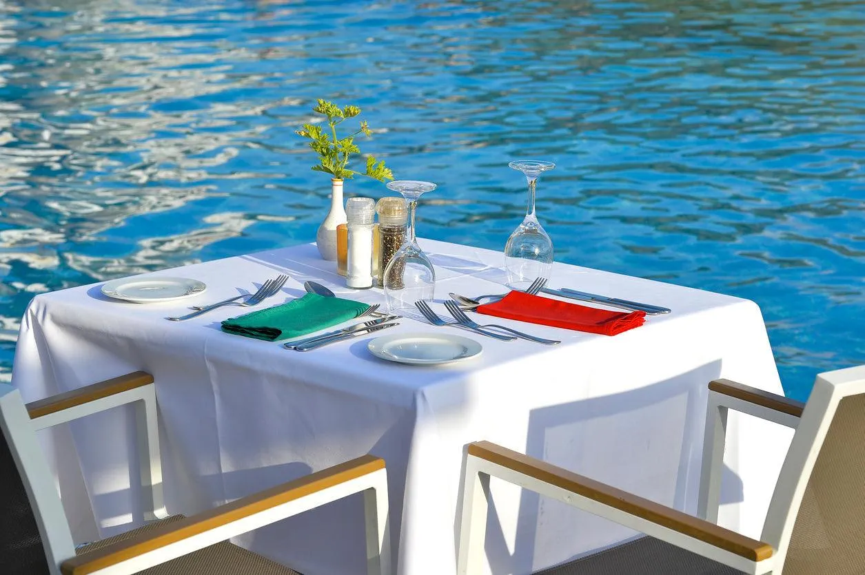 Poly Premier Square Tablecloth