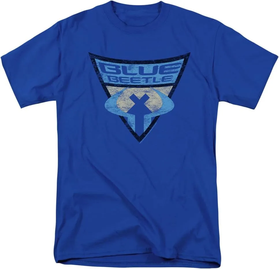 Popfunk Classic Batman: The Brave and The Bold Blue Beetle Shield T Shirt & Stickers