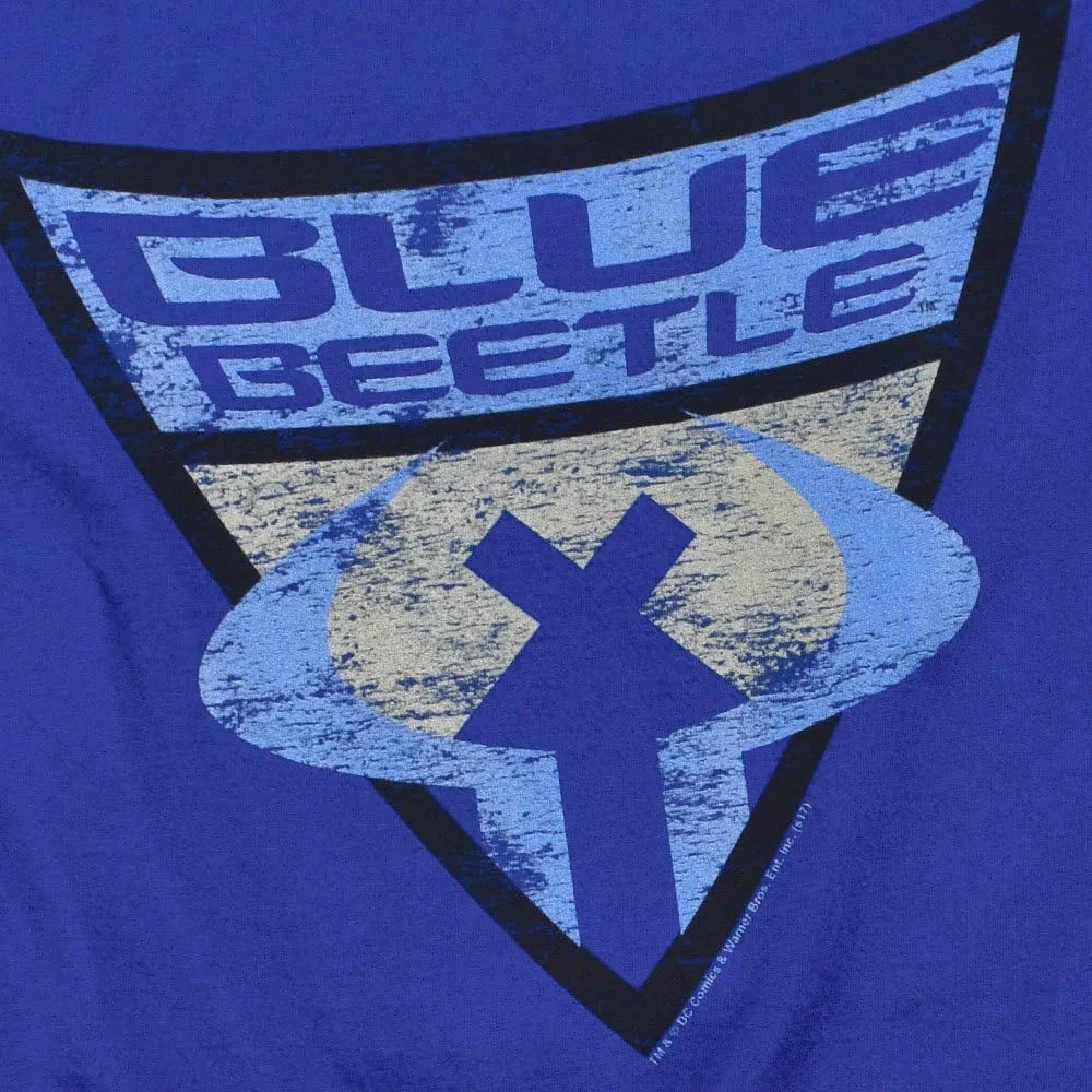 Popfunk Classic Batman: The Brave and The Bold Blue Beetle Shield T Shirt & Stickers