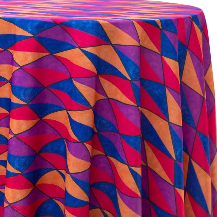 Square Psychedelic Tablecloth
