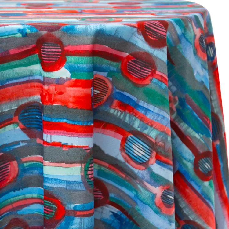 Square Psychedelic Tablecloth