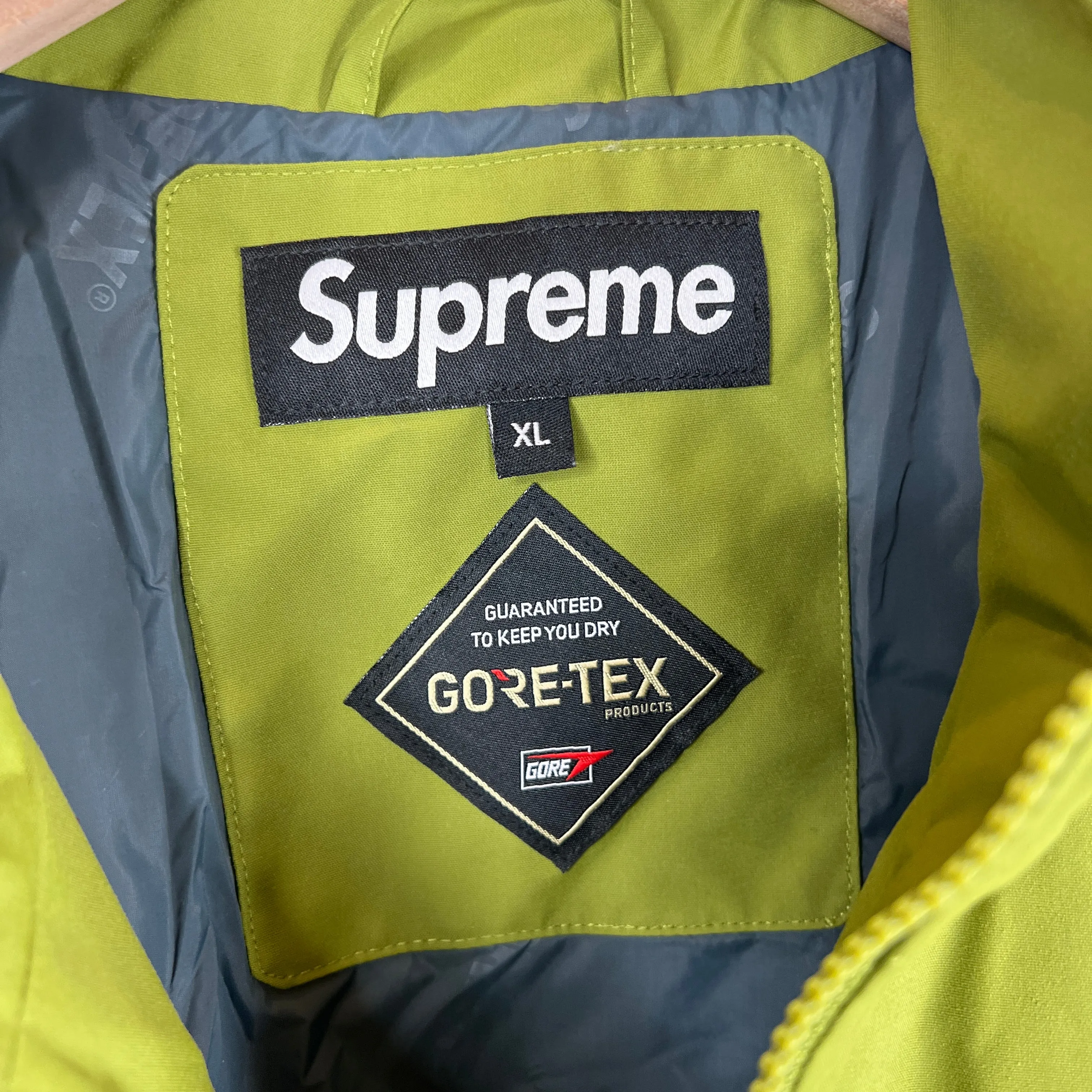 Supreme Green Gore Tex Jacket