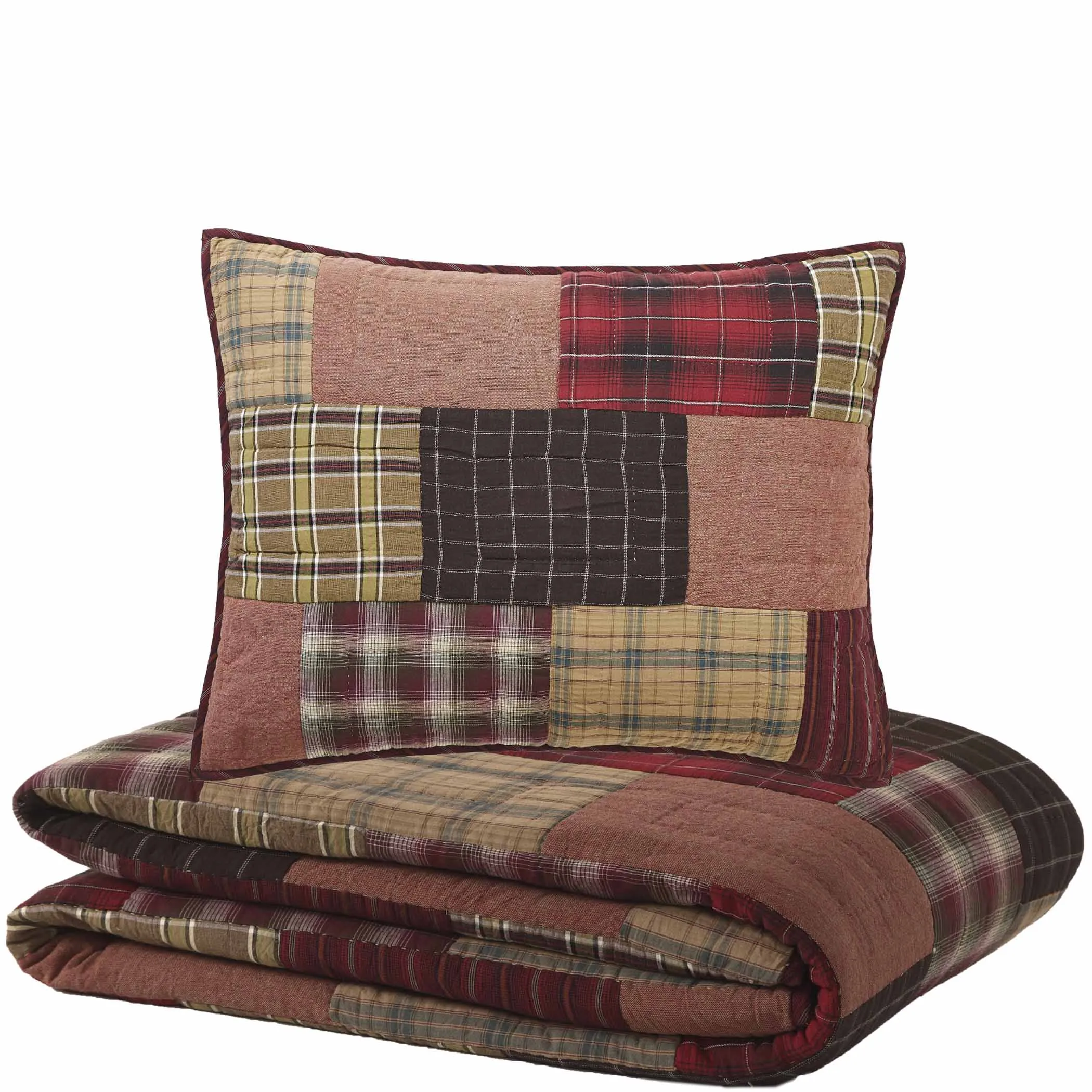 Wyatt Quilt Set, Quilt w/ Sham