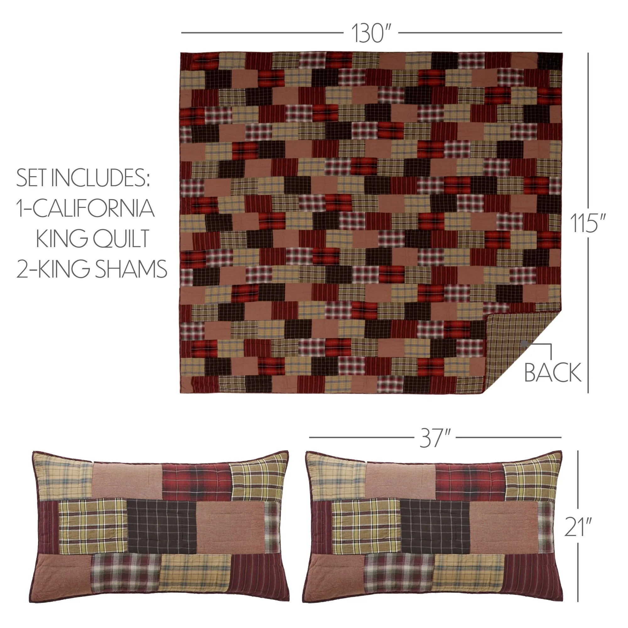 Wyatt Quilt Set, Quilt w/ Sham