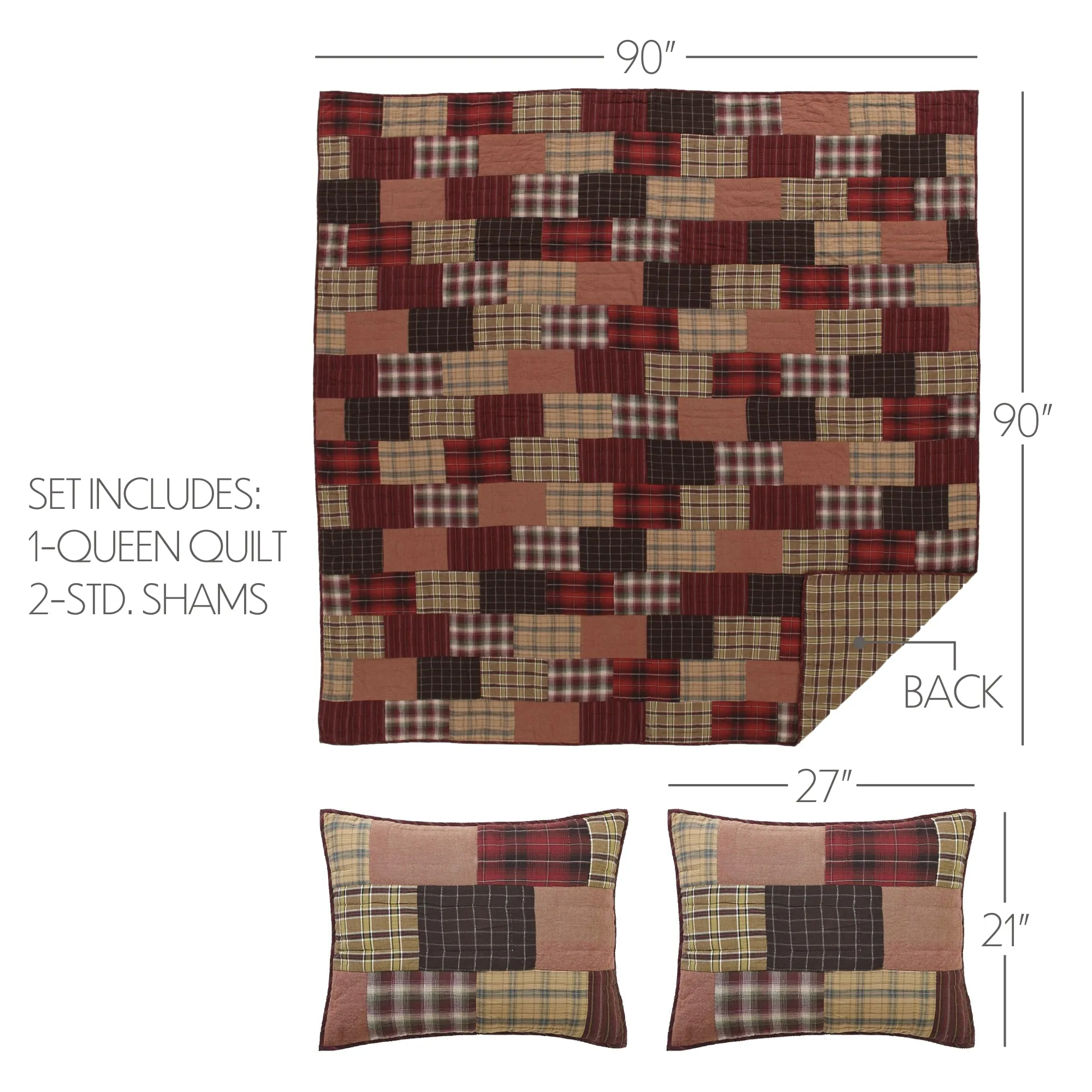 Wyatt Quilt Set, Quilt w/ Sham
